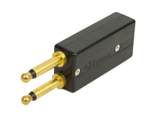 2 prong to RJ9 modular conversion plug