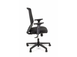 Bureaustoel EN1335 Linea Tekna 01 zwart/zwart met 2D armleuning - 3