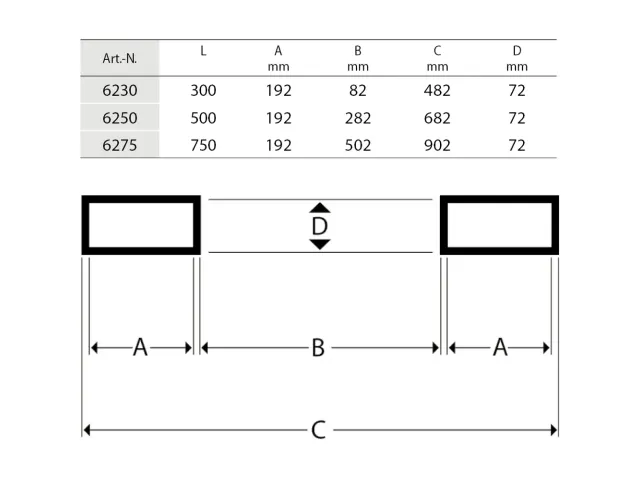 Kiepbakken 6250 1000kg Ral5007