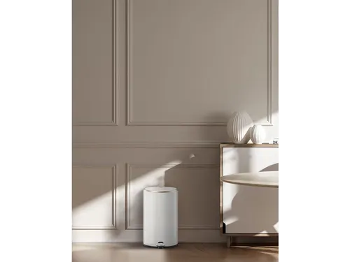 Cosmo pedaalemmer 12 Liter Rvs Mat Wit
