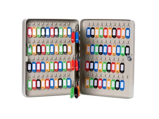 Sleutelkast 140 Sleutels Grijs