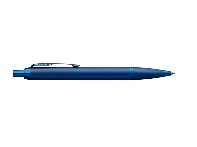 Balpen Parker IM Monochrome Blue Medium + blauwe inkt