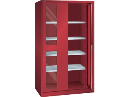 zwaarlastkast met zwenkdeuren,HxBxD 1950x1146x690mm,lak RAL3003