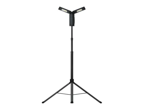 Floodlight m. statief,80 LED,1250-2500lumen,statief,straalhoek 180 °