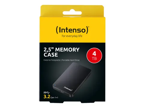 Intenso 6021512 externe harde schijf 4TB Zwart