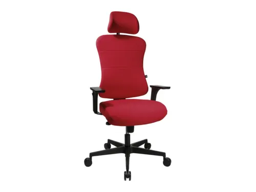 Topstar Bureaustoel Art Comfort met hoofdsteun Rood