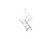 escalier industriel,estrade H 2,79m,13marches,marches P 225mm
