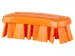 Vikan 3891-7 UST Kleine Werkborstel Harde vezel 176mm Oranje