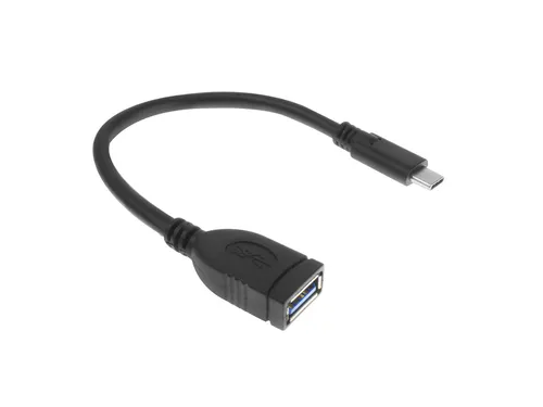 Kabel ACT USB 3.0 OTG USB-C male naar USB-A female