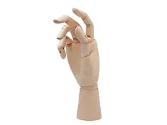 Ledenhand Conda rechts vrouw 25 cm naturel hout