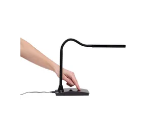 Bureaulamp MAUL Pearly LED voet dimbaar colour vario zwart - 7