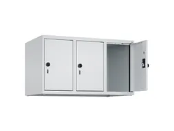 opzetkast,v. locker,3vak.,vak B 300mm,HxBxD 500x900x500mm,draaigrendel