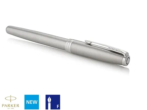 Vulpen Parker Sonnet stainless steel CT fijn