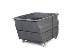 Multifunctionele bak,HxLxB 900x1240x825mm,600l,PE,grijs