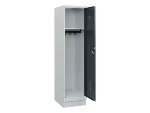 schoollocker,HxBxD 1630x400x500mm,1vak,vak B 400mm,cil.-slot,sokkel