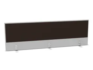 opzetpaneel bureau aanbouw achter MP-lichtgrijs BN2036-bruin 1800mm - 1