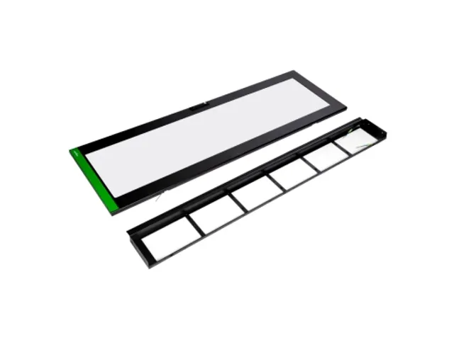 Insluitadapter voor Easy rack, voorzijde, 42U, zwart, 600mm breed