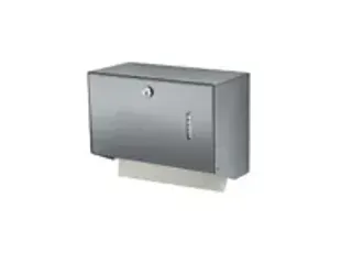 OUTLET Handdoekdispenser Rvs Klein C-vouw Z-vouw - 1