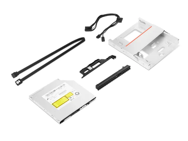 Lenovo 4XA1L13934, Zilver, UL, CSA, TUV, SEMKO, Desktop, DVD±RW, SATA