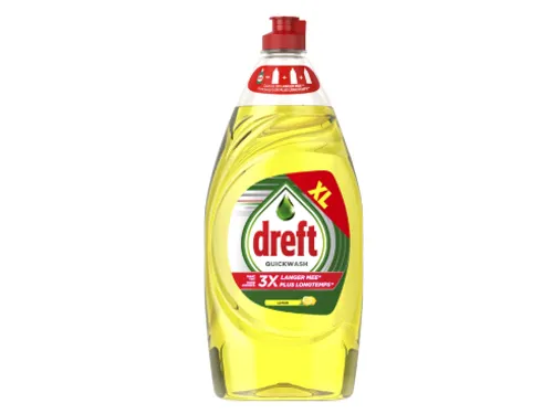 Afwasmiddel Dreft citroen Quickwash 820ml