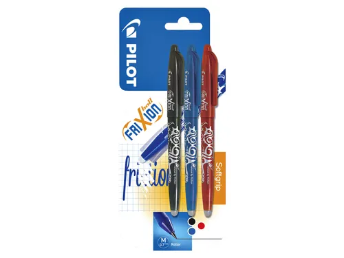 Rollerpen Pilot Frixion Ball 0.7mm BL-FR7 Medium Assorti 3 stuks