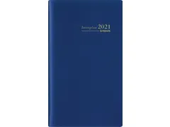 agenda Interplan Genova, blauw, 2027