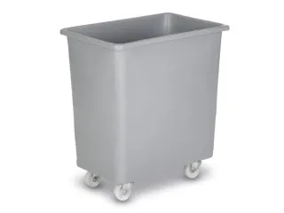 Mobiele Opslagbak Hoekig Pe Hxbxd 670x660x432mm 135 Liter Grijs - 1