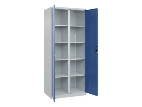 wasgoedverdeelkast,HxBxD 1850x800x500mm,vak B 400mm,cilinderslot