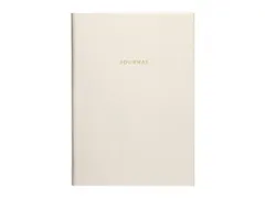 Notitieboek Èccolo White Saffiano lijn ca.15x20cm 80 gr. 256 pag.