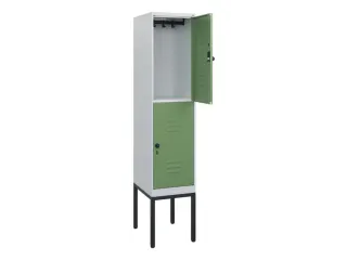 dubbeldekse locker,HxBxD 1950x400x500mm,1x2vak.,vak B 400mm - 2