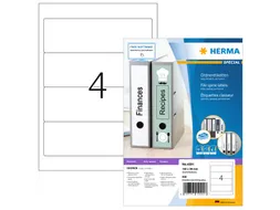 Herma 4291 Rugetiket 192x59 mm Wit permanent klevend 400 stuks