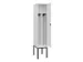 locker voor scheiding van kleding,HxBxD 2120x400x500mm,1vak