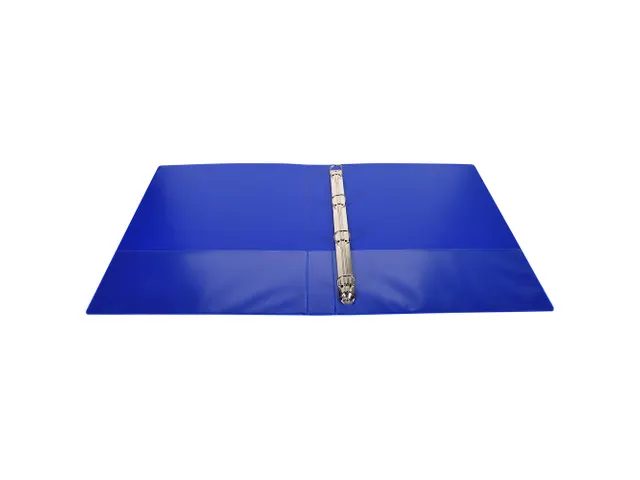 Ringmap Pp Personaliseerbaar Kreacover 4D-Ringen 15mm A4 Maxi Blauw