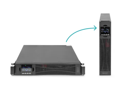 Digitus OnLine UPS-systeem 1000VA/1000W dubbel conversiesysteem
