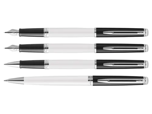 Vulpen Waterman Hémisphère Colour Blocking black en white CT medium