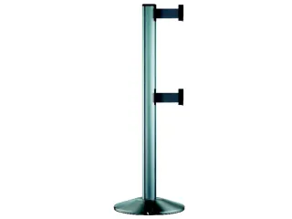 Afzetsysteem Satijn 2.3m 1000x70mm 2 Afzetbanden Bandkleur Zwart - 1