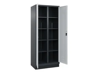 wasgoedverdeelkast,HxBxD 1950x800x500mm,vak B 400mm,cilinderslot - 2