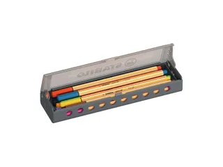 Fineliner STABILO point 88 Fijn clickset à 10 kleuren - 9