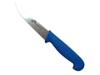 BST 4 inch Groente productiemes Detecteerbaar handvat blauw - 1