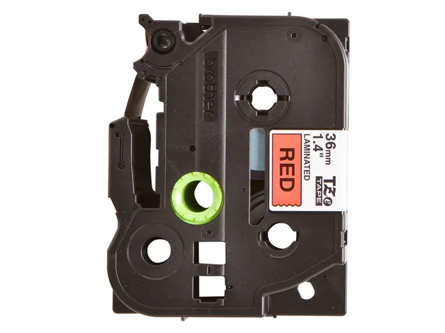 Labeltape Brother P-touch TZe-461 standaard 36mm zwart op rood
