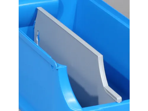 lengteverdeler,v. magazijnbak,HxD 125x330mm,dikte 9mm,Polystyreen