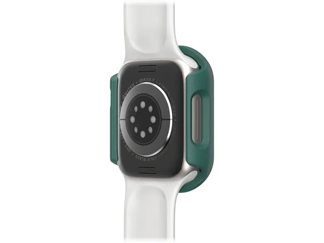 Case Eclipse Apple Watch Series 9/8/7 41mm groen screenprotector