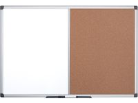 Combibord, Kurk En Magnetisch Whiteboard, Ft 90 X 120 Cm