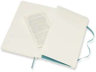 Notitieboek Moleskine large 130x210mm lijn soft cover reef blue - 4
