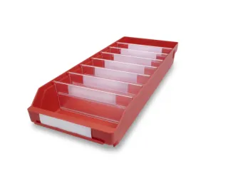 Stellingbakken Pp Hxbxd 95X240X600Mm Rood - 1