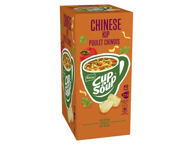 Cup a Soup Knorr Chinese kip 175ml doos 21 stuks Voordeelbundel
