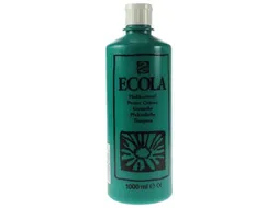 Plakkaatverf Ecola Flacon van 1000 ml Donkergroen