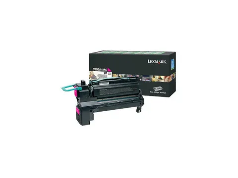 Tonercartridge Lexmark C 792 a 1 mg Retourprogramma Magenta