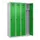locker voor scheiding van kleding,HxBxD 1850x1200x500mm,4vak