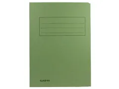3 Klepsmap A4 300 Gram Groen